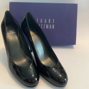 Stuart Weitzman Black Patent Pumps